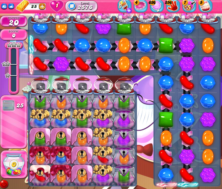 Candy Crush Saga level 2576