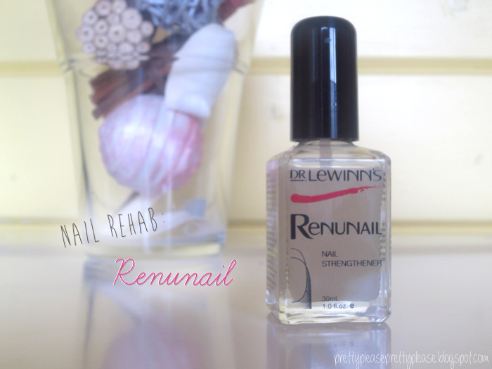 Nail Rehab Dr Lewinn's Renunail PRETTY MAKEUP TIPS