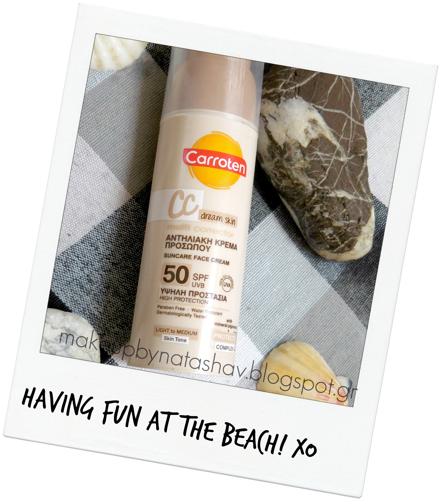 carroten face cream cc spf50