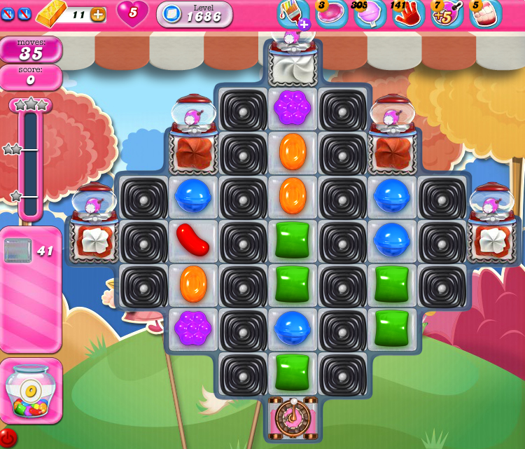 Candy Crush Saga 1686 Candy Crush Saga 1686