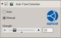 OV3 Auto Tone Correction tool