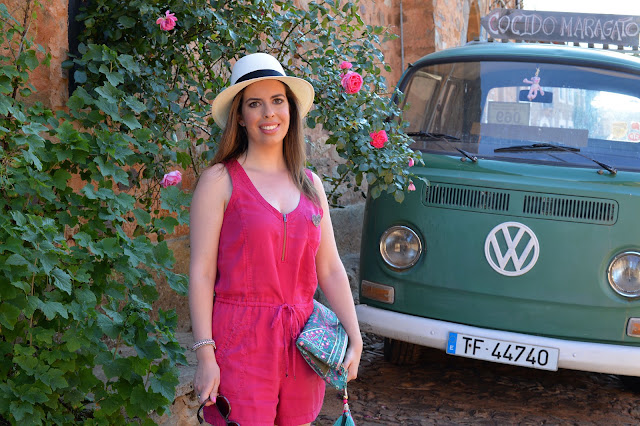 fuchsia romper espadrilles castrillo de los polvazares spain fuchsia romper espadrilles castrillo de los polvazares spain