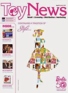 ToyNews 91 - March 2009 | ISSN 1740-3308 | TRUE PDF | Mensile | Professionisti | Distribuzione | Retail | Marketing | Giocattoli
ToyNews is the market leading toy industry magazine.
We serve the toy trade - licensing, marketing, distribution, retail, toy wholesale and more, with a focus on editorial quality.
We cover both the UK and international toy market.
We are members of the BTHA and you’ll find us every year at Toy Fair.
The toy business reads ToyNews.