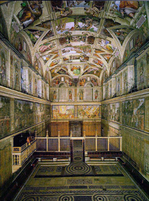 Capela Sistina: um templo de arte e espiritualidade Foto Wiki Commons - Matéria sobre a Capela Sistina - BLOG LUGARES DE MEMÓRIA