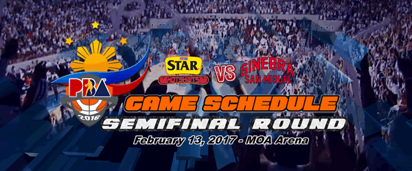 List of PBA Game(s) Monday February 12, 2017 @ MOA Arena List of PBA Game(s) Monday February 12, 2017 @ MOA Arena