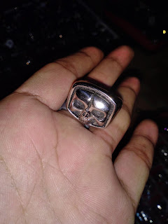 cincin tengkorak ,cincin skull ring