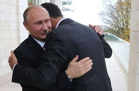 Presiden Vladimir Putin dan Bashar al-Assad Bertemu di Kota Sochi