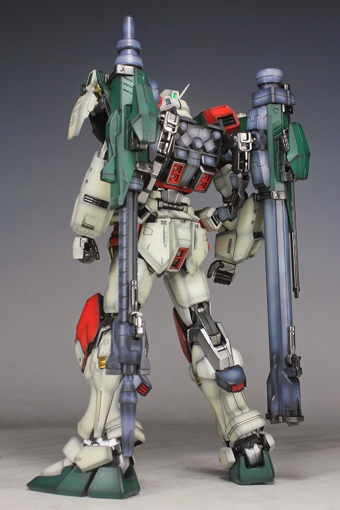 MG 1/100 Buster Gundam Painted build Gundam Kits Collection News and