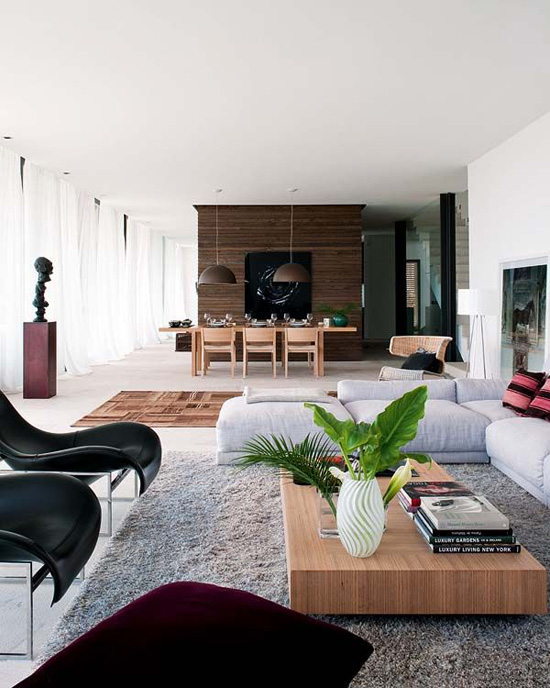 Sophisticated living room via Casa De Valentina