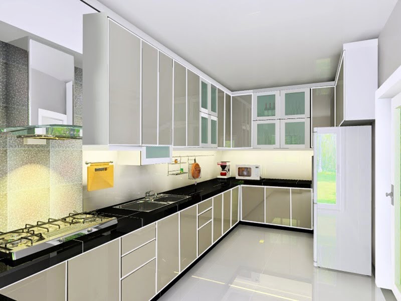 Model Interior Dapur Minimalis Modern Terbaru