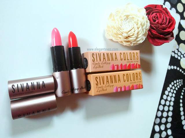 Sivanna Colors Candy Lollipop Lipstick #03 and #11