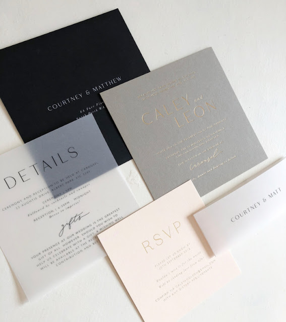 MINIMAL LUXE WEDDING STATIONER Q&A {PERTH} INVITATIONS MENUS RSVP SAVE THE DATE CARDS