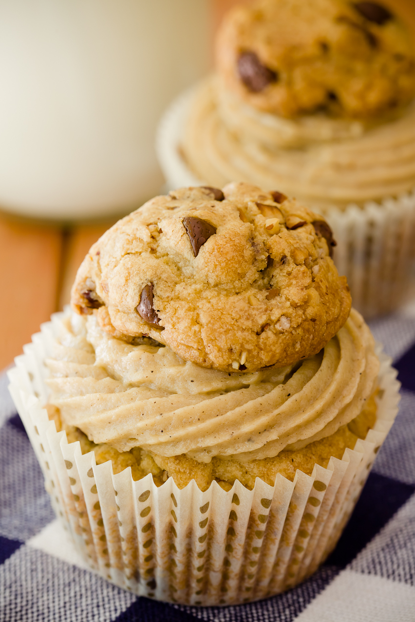 Chocolate Chip Cookie Cupcakes Cupcake Project