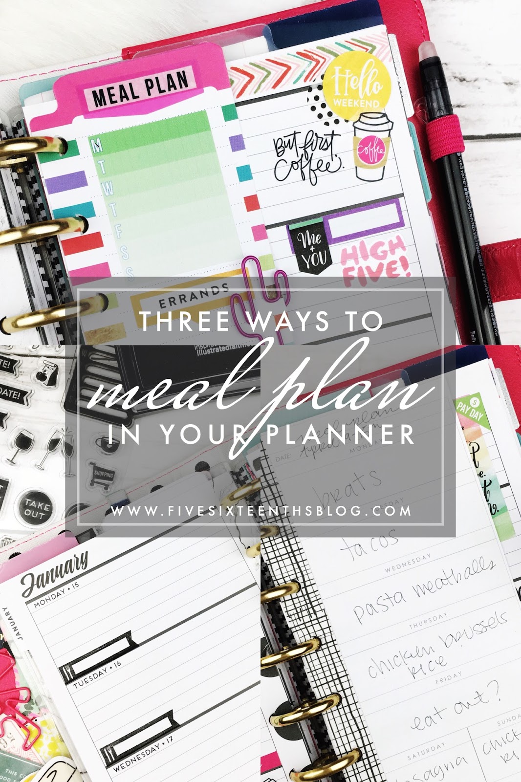 five-sixteenths-blog-three-ways-to-meal-plan-in-your-planner