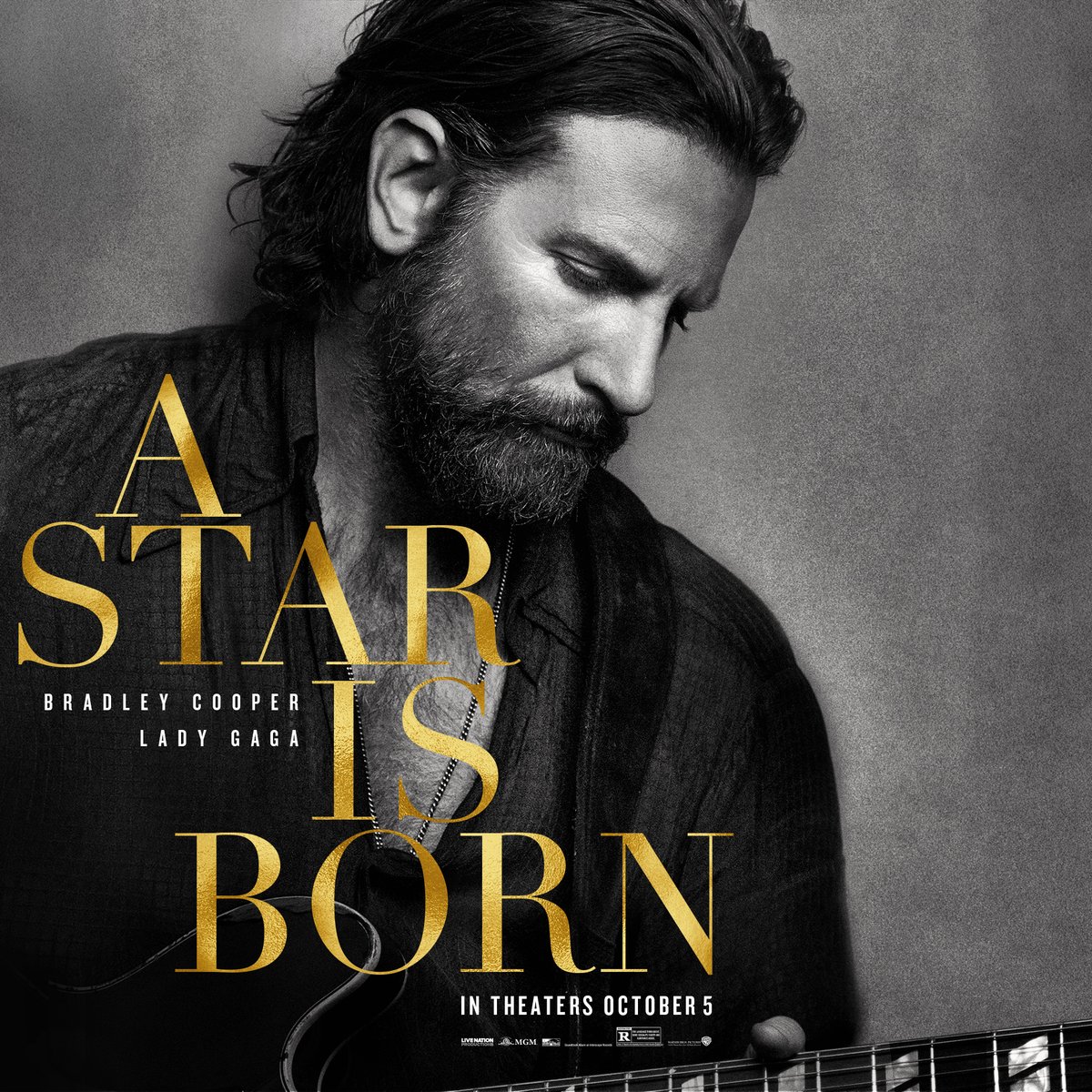 A Star Is Born Est Ce L'histoire De Lady Gaga FOTOS HQ: Pósters oficiales de la película "A Star Is Born" - Lady Gaga