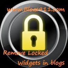 How to Remove or Delete Locked Widgets on Blogs How to Remove or Delete Locked Widgets on Blogs