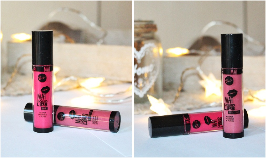 MATOWE POMADKI BELL MATTE LIQUID LIPS Z BIEDRONKI RECENZJA natex