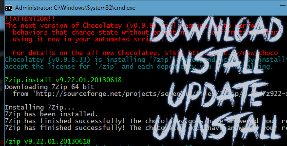 Cara Melakukan Download, Install, Update dan Uninstall Software Melalui Command Prompt Cara Melakukan Download, Install, Update dan Uninstall Software Melalui Command Prompt