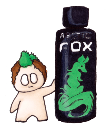 Arctic Fox Evolution De La Couleur Dans Le Temps Tuto Coloration Darkrevette Alternative Fashion Artistic Blog And Cruelty Free