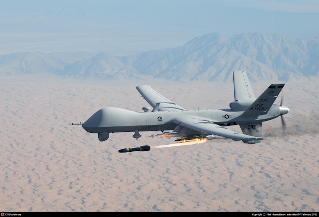 Drone MQ-9 Reaper Bunuh Algojo ISIS