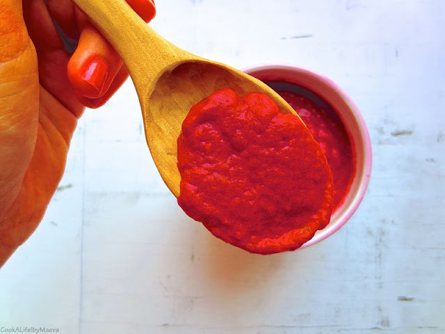 Soupe froide/Gazpacho betteraves framboises (VG) • Cook A Life! byMaeva
