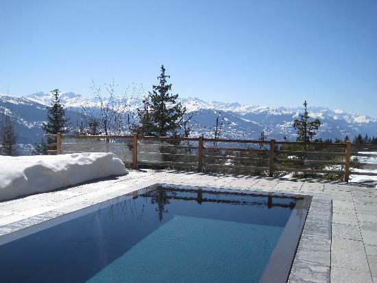 LeCrans Hotel, Switzerland - The World's Best Mountain Swimming Pools