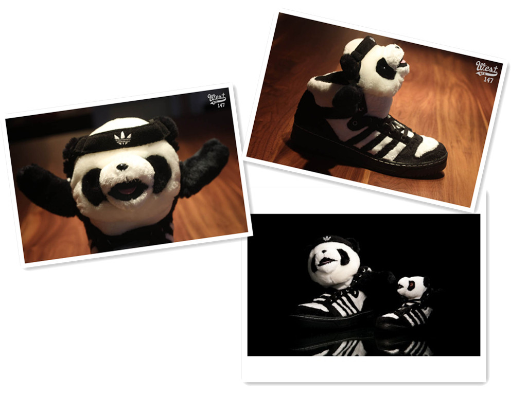 adidas js wings panda bear