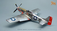 P-51 D-15 Mustang ICM 1/48 - plastic scale model build review