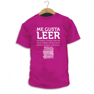 camisetas para lectores camisetas para lectores