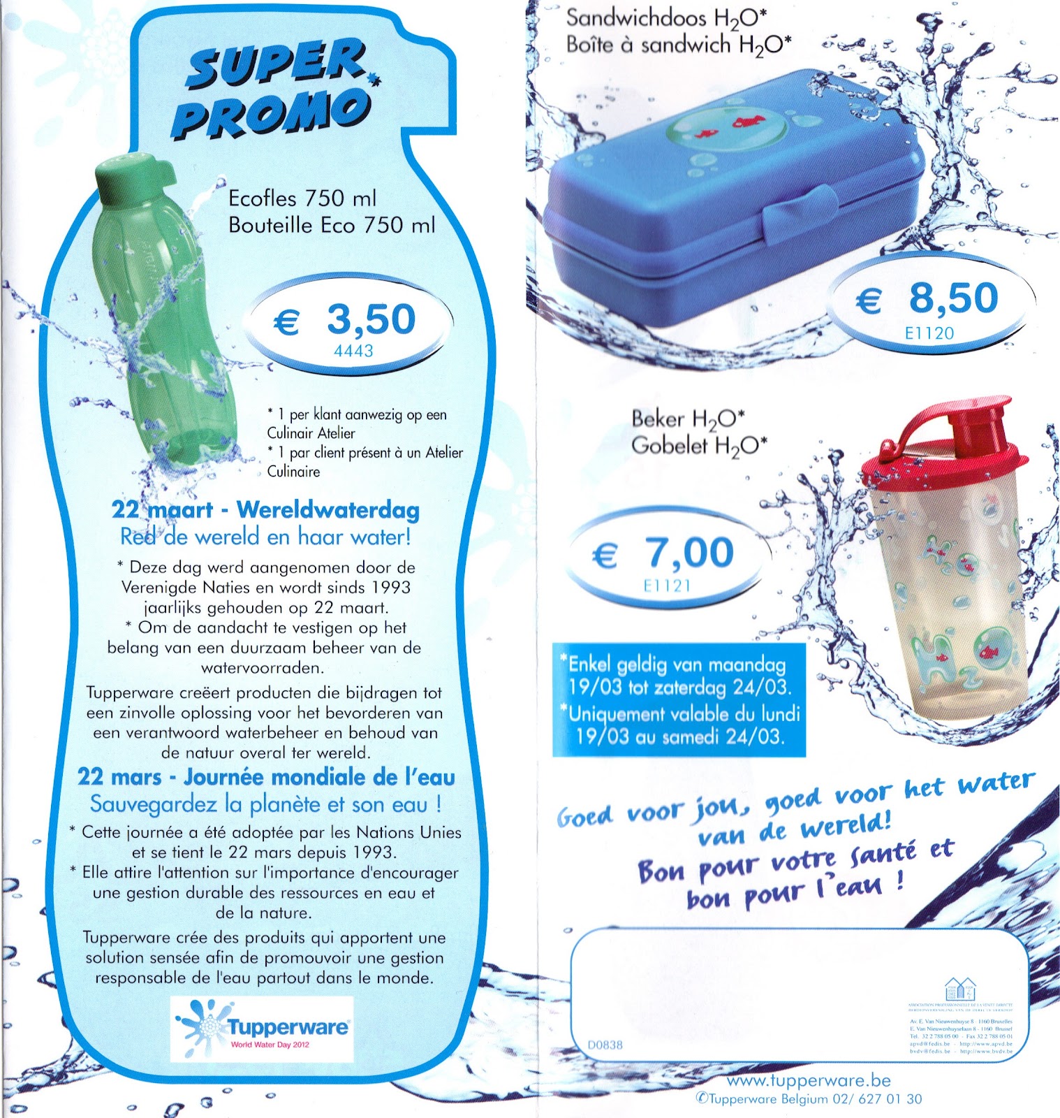 Le monde magique de Tupperware Promos de mars