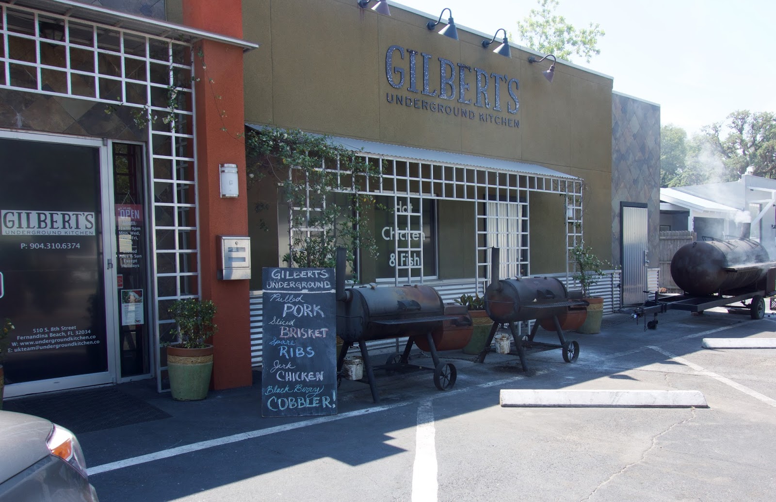 Stroud Is All Over The Place Gilbert S Underground Kitchen Amelia Island Florida