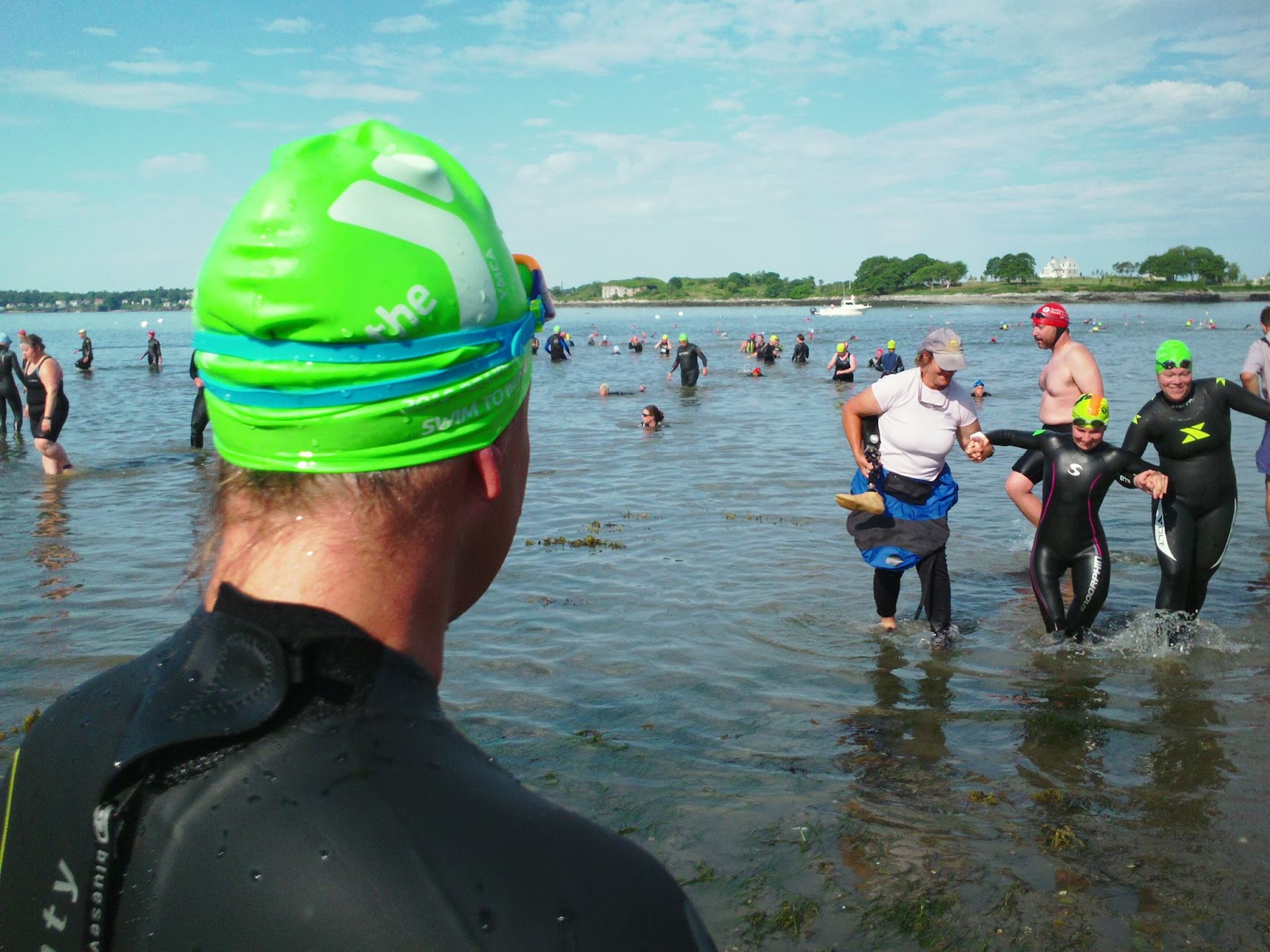 SMALL CHANGES Peaks to Portland 2.4 Mile Swim to the Mainland