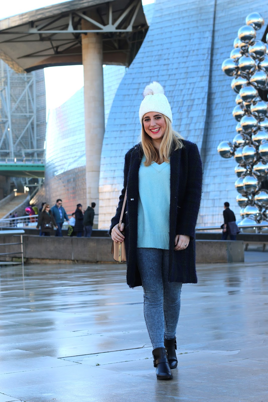 Llevar gorro invierno