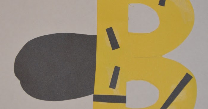 Preschool: Letter Art ~ The Stay @ Home Choice