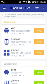 Cara Mengetahui Dan Memblokir Device Pemakai Wifi Yang Tidak di Kenal