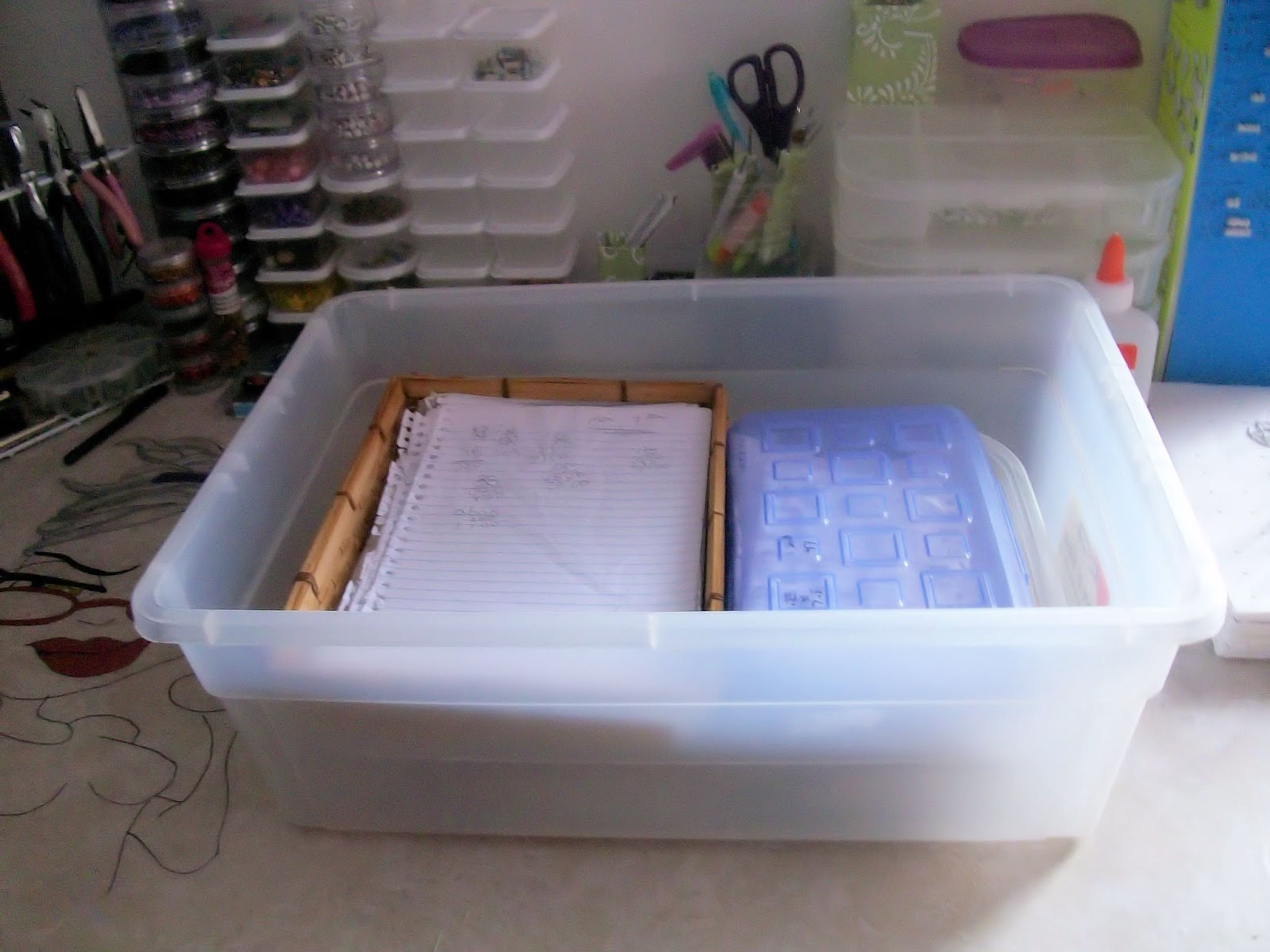 Crafting The Day Away How I Store and Prepare My Papers.