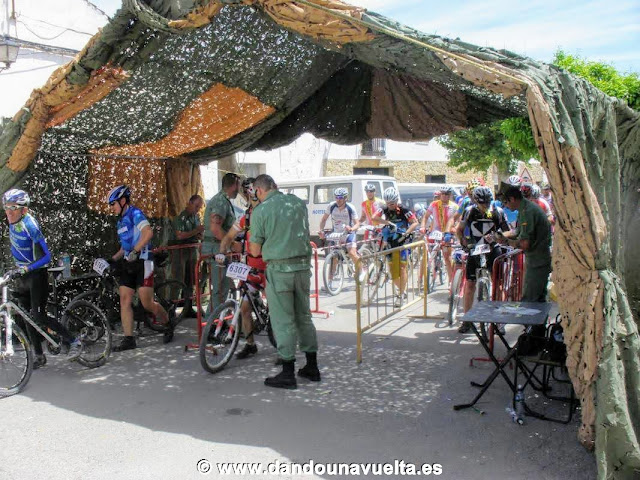 Control de sellado 101 km La Legión de Ronda, control de sellado