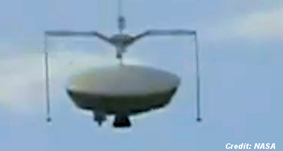 NASA's UFO-Like Spaceship Test is Successful