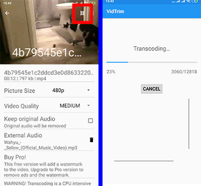 Cara Memasukkan Lagu / Musik ke Dalam Vidio Lewat Android Cara Memasukkan Lagu / Musik ke Dalam Vidio Lewat Android