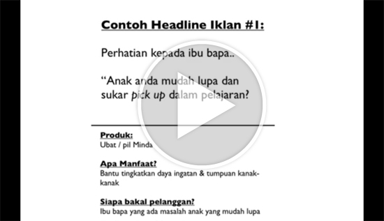 Video percuma cara tulis iklan di Facebook Video percuma cara tulis iklan di Facebook