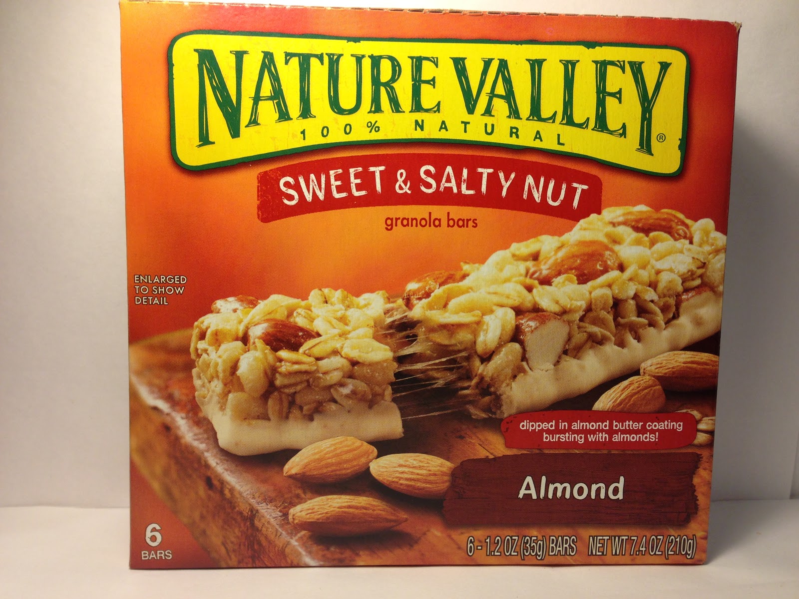 Crazy Food Dude Review Nature Valley Sweet & Salty Nut Almond Granola Bar