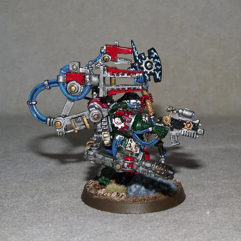 Canister & Grape A site for Wargamers 40K Techmarine with Servo