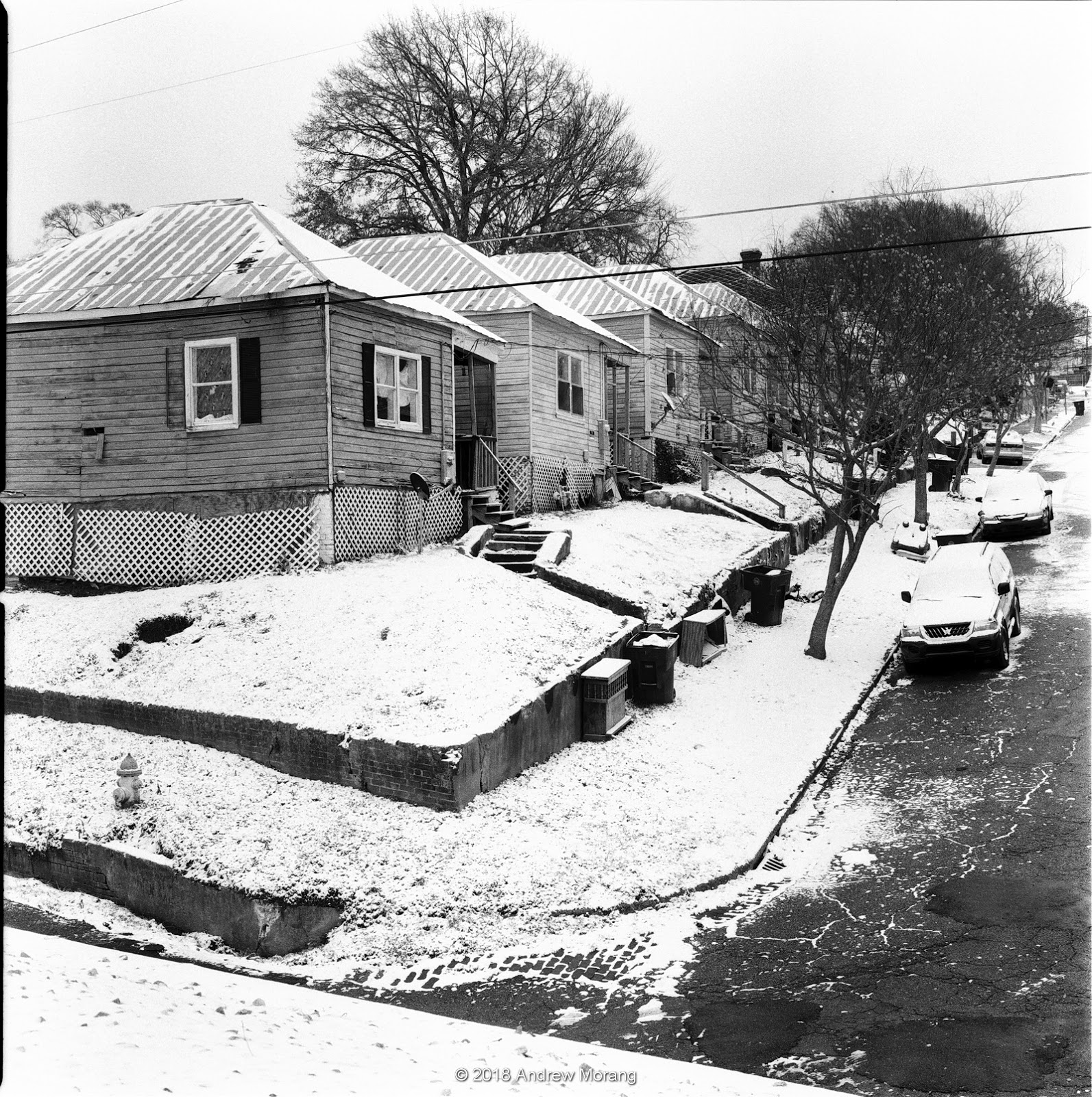 Urban Decay Snow in Vicksburg, Mississippi (B&W film)