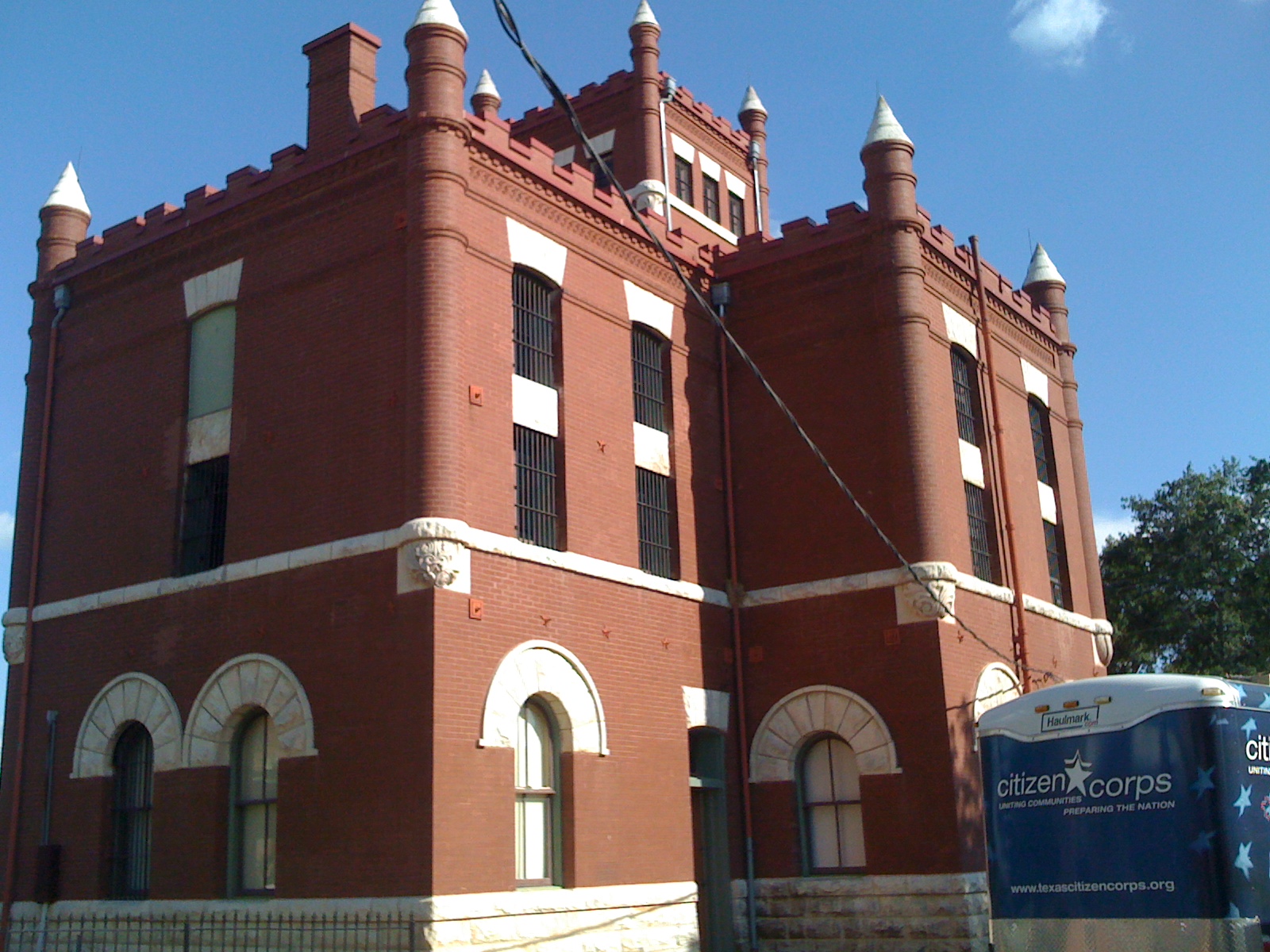 Texas Courthouse Tour 7/7/11 Orange, Beaumont, Anahuac, Liberty