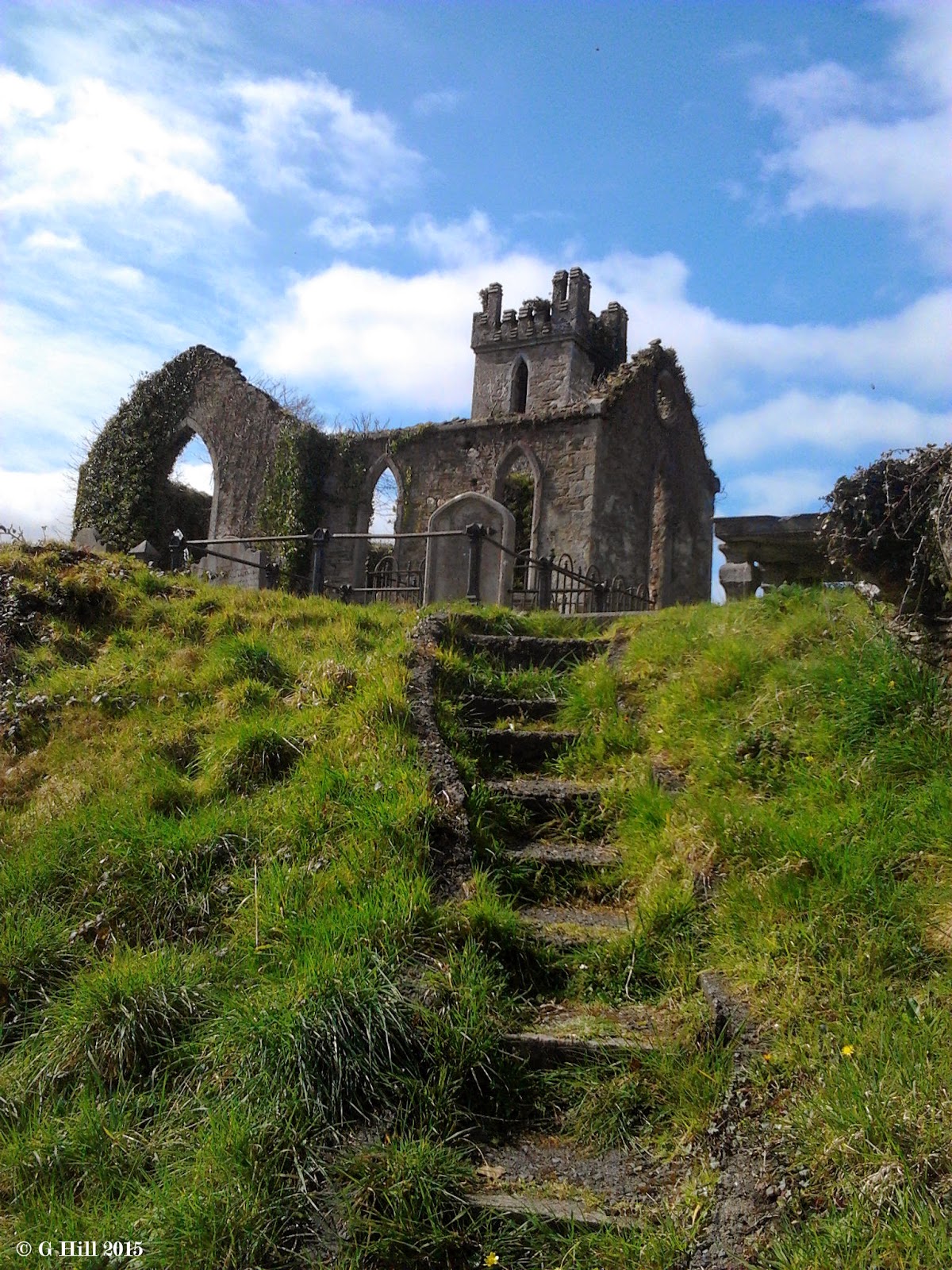 Ireland In Ruins Castlemacadam Church Co Wicklow