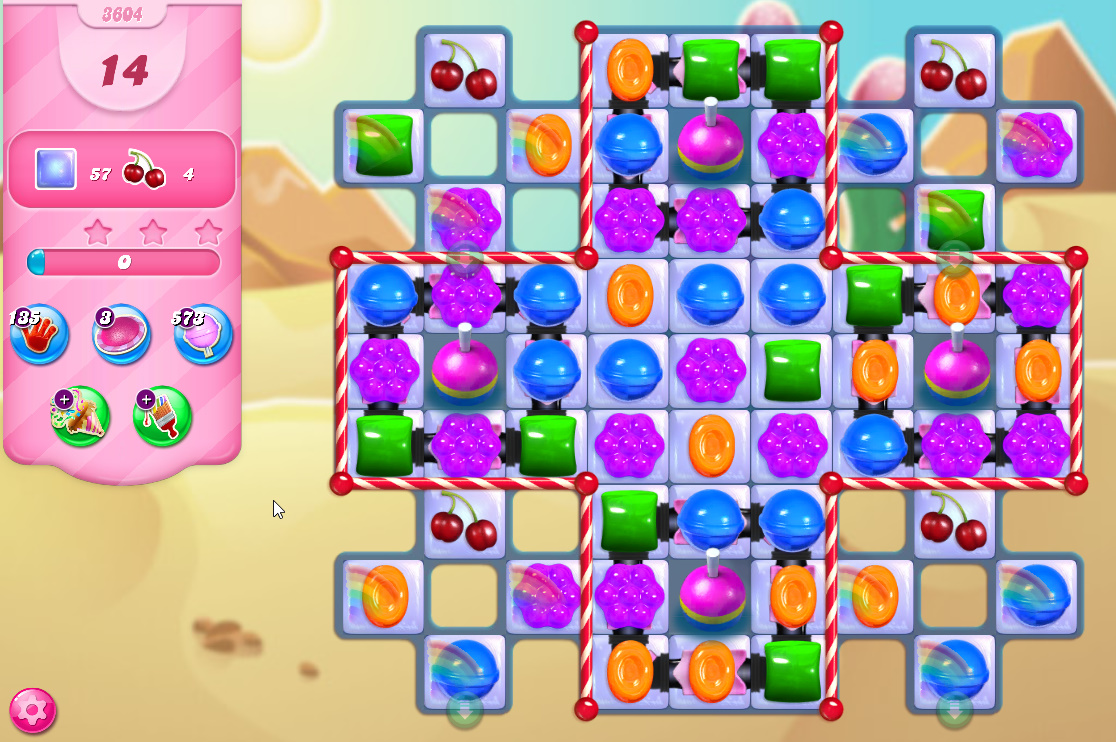 Candy Crush Saga level 3604 Candy Crush Saga level 3604