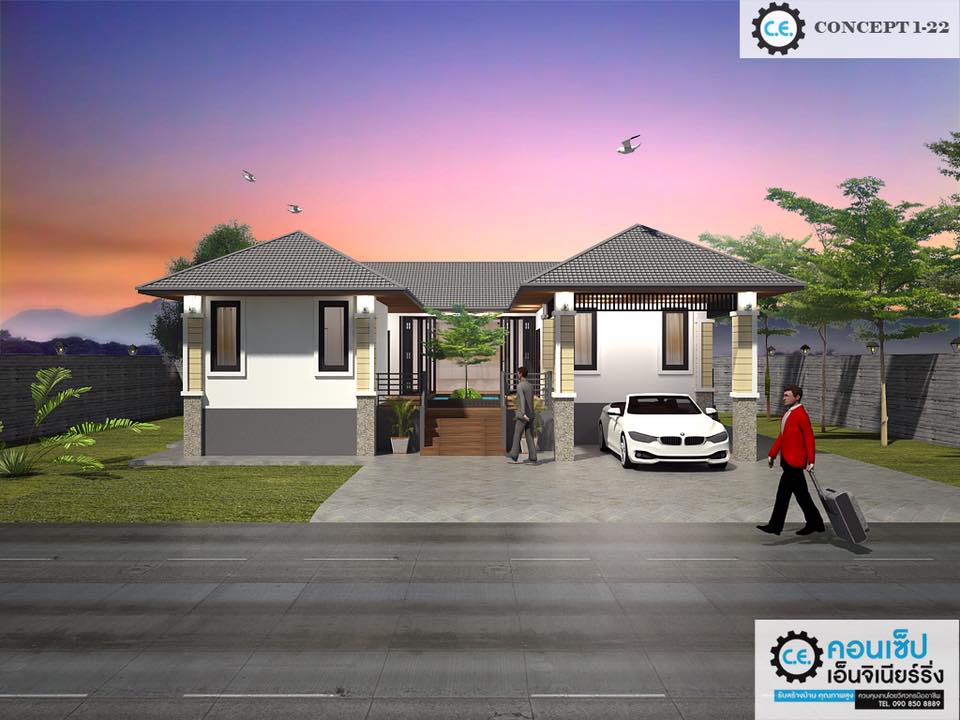 If you have a big family or relatives that regularly visiting your home, or you just simply want a bigger home in the province or in the city, the following home plans are perfect for you! It is easy and hassle-free to hold a gathering or recreational activities if you have a house that is wide and spacious right? So whether you are planning on extending your family home or wishing on building a house in the countryside or in the rural area where you home lot is big enough to have spacious homes, this compilation of 10 houses is perfect for you to set your inspiration upon.  Having a wide and spacious house is something we look forward to. So if you are working hard to have a house, choose what's best and suit the needs of your family. If you love to have a big house, pursue your dream and be inspired by this modern family homes that are ideal for the extended family. Plus, we have designs layout ready for you to copy!