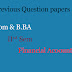B.Com&B.BA 2sem Financial Accounting