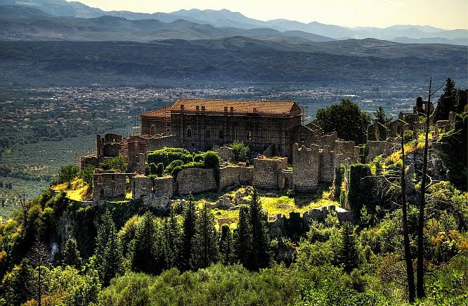 10. Mystras, Hellas (Greece) - Top 10 Medieval Towns in the World