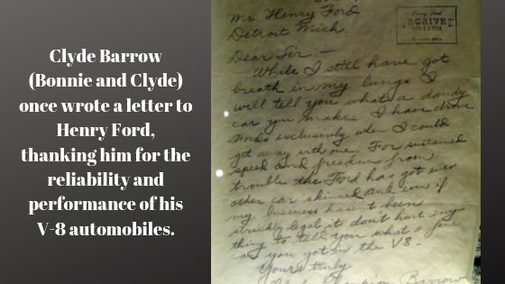 Bonnie and clyde ford v8 image